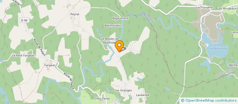 localisation de l'entreprise SCI LES COUSINS GERMAINS  ABJAT-SUR-BANDIAT