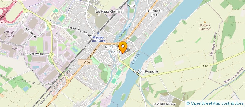 localisation de l'entreprise SCI LES COUTURES à MEUNG-SUR-LOIRE