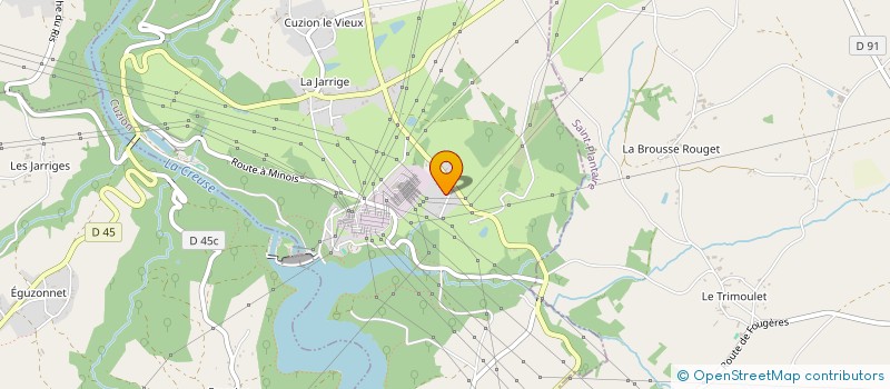 localisation de l'entreprise SCI LES COUVIEILLES à CUZION