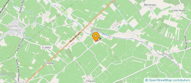 localisation de l'entreprise SCI LES CRACKS  NEAC