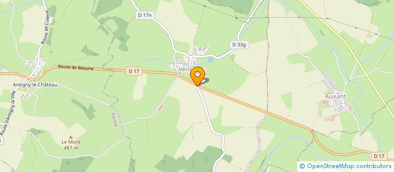 localisation de l'entreprise SCI LES CRAIS  BLIGNY-SUR-OUCHE