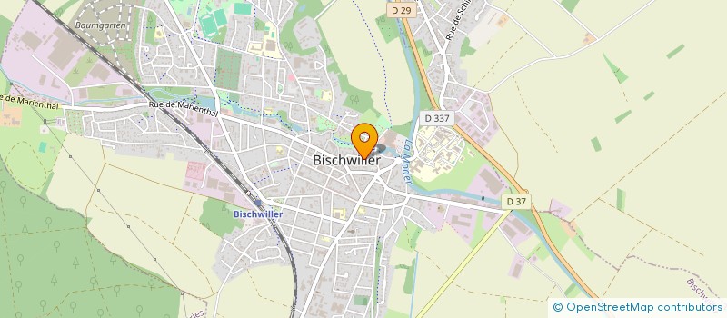 localisation de l'entreprise SCI LES CRECERELLES  SCHIRRHOFFEN