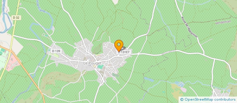 localisation de l'entreprise SCI LES CREMADES  POUZOLS