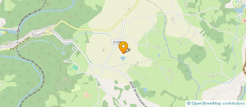 localisation de l'entreprise SCI LES CREMADES  SAINT-ANDRE-DE-NAJAC