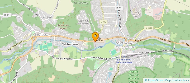 localisation de l'entreprise SCI LES CRESPINIERES  SAINT-REMY-LES-CHEVREUSE