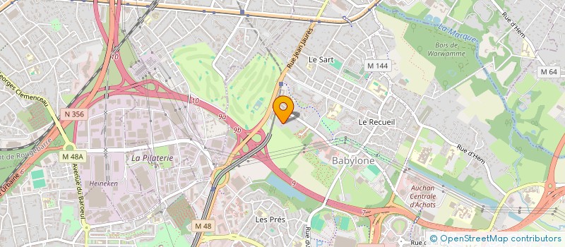 localisation de l'entreprise SCI LES CREVETTES à VILLENEUVE-D'ASCQ