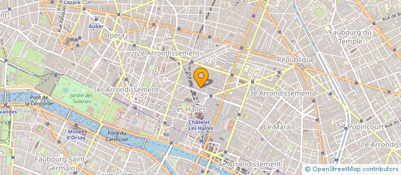 localisation de l'entreprise SCI LES CREVETTES  PARIS