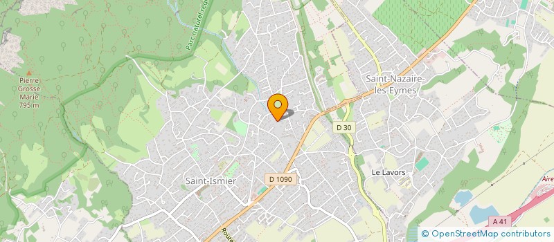 localisation de l'entreprise SCI LES CROISETTES à SAINT-ISMIER