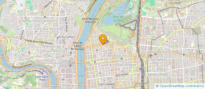 localisation de l'entreprise SCI LES CROYJ  LYON