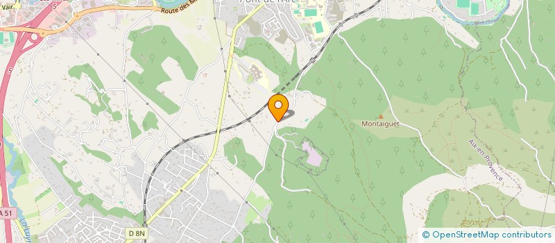 localisation de l'entreprise SCI LES CRUYES à AIX-EN-PROVENCE
