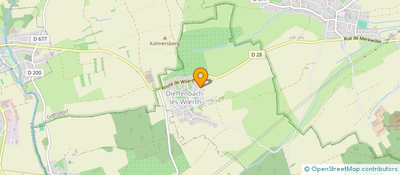 localisation de l'entreprise SCI LES CUIRASSIERS  DIEFFENBACH-LES-WRTH