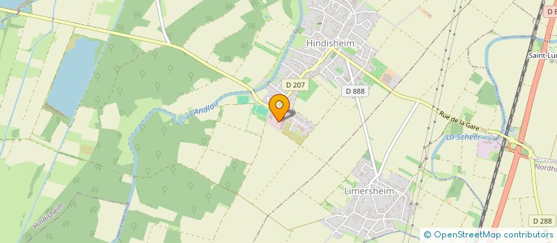 localisation de l'entreprise SCI LES CYCLADES  ERSTEIN