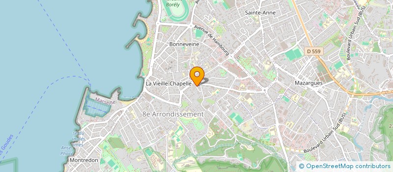 localisation de l'entreprise SCI LES CYCLADES ET LES JONCS à MARSEILLE