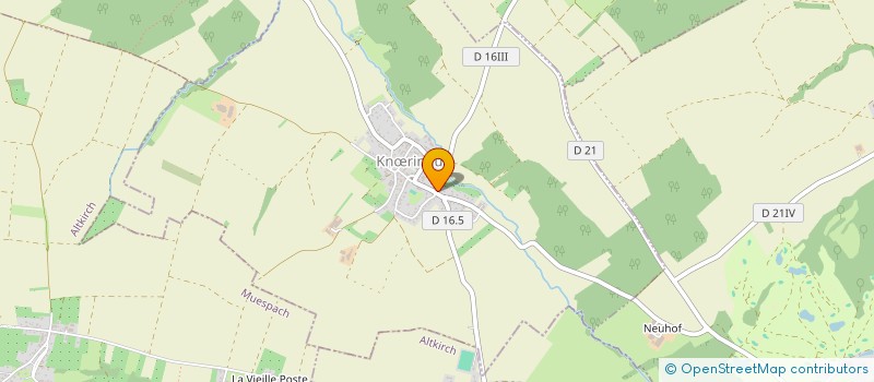 localisation de l'entreprise SCI LES CYCLAMENS  NEUWILLER