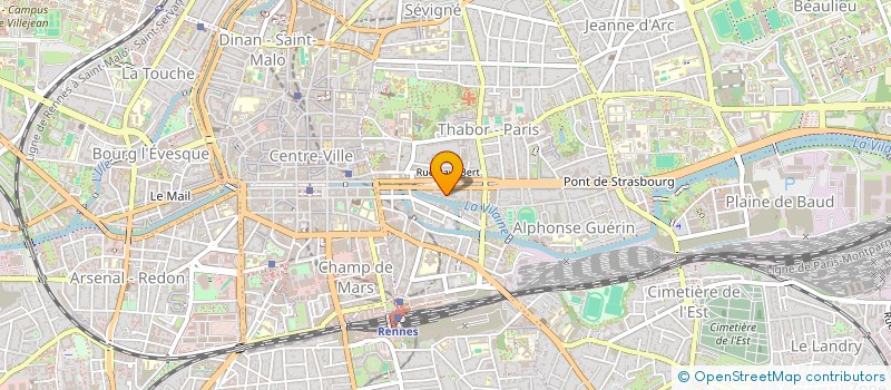 localisation de l'entreprise SCI LES CYGNES  RENNES