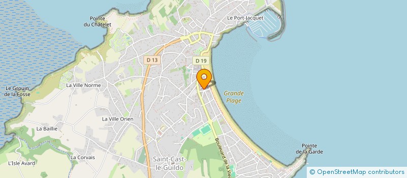 localisation de l'entreprise SCI LES CYGOGNES  SAINT-CAST-LE-GUILDO