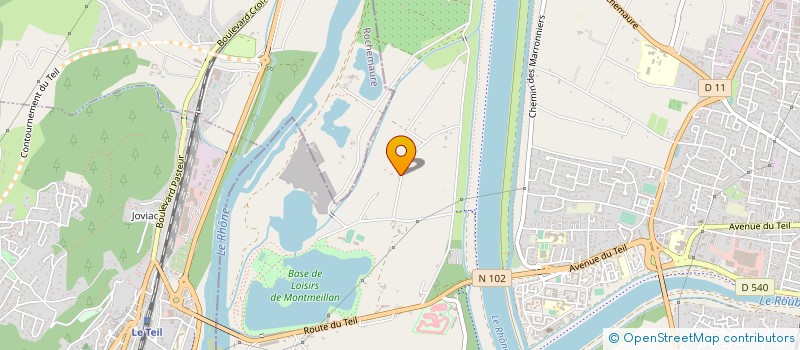 localisation de l'entreprise SCI LES CYPRES à MONTELIMAR