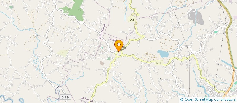 localisation de l'entreprise SCI LES CYPRES  LE ROBERT