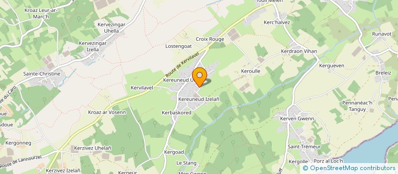 localisation de l'entreprise SCI LES CYPRES  PLOUGASTEL-DAOULAS