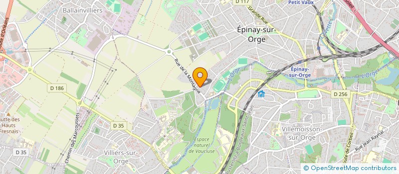 localisation de l'entreprise SCI LES CYPRES  EPINAY-SUR-ORGE