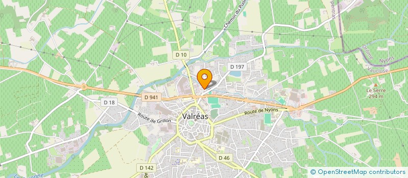 localisation de l'entreprise SCI LES CYTISES à VALREAS