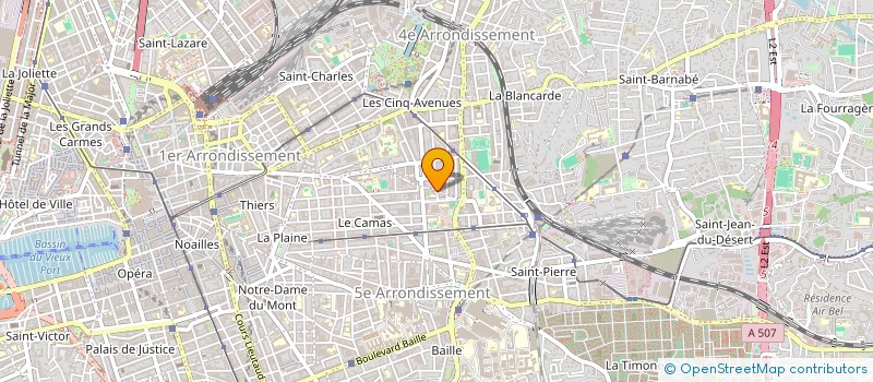 localisation de l'entreprise SCI LES DALESS à MARSEILLE