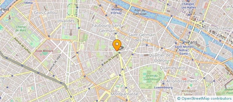 localisation de l'entreprise SCI LES DAMIERS  PARIS