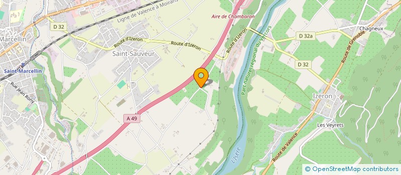 localisation de l'entreprise SCI LES DARBUS DE TRELLINS à SAINT-SAUVEUR
