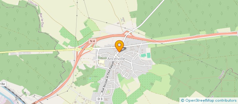 localisation de l'entreprise SCI LES DAUPHINS à ANCERVILLE