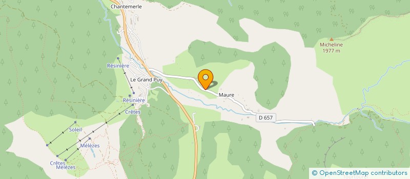 localisation de l'entreprise SCI LES DAVINS  SEYNE