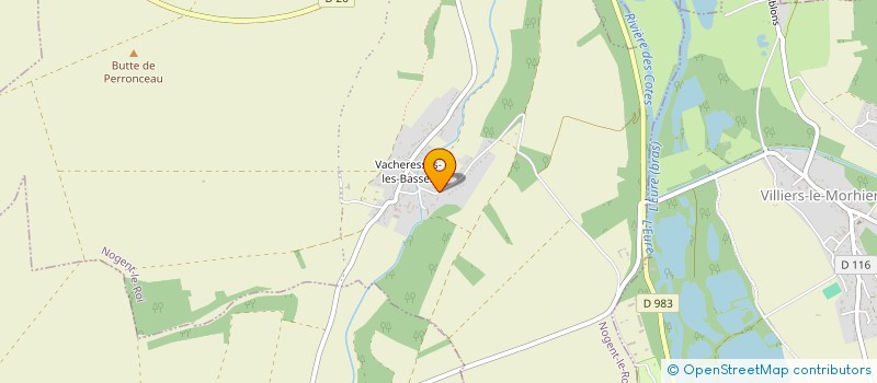 localisation de l'entreprise SCI LES DELCROIX DU MONT SAINT MICHEL à NOGENT-LE-ROI
