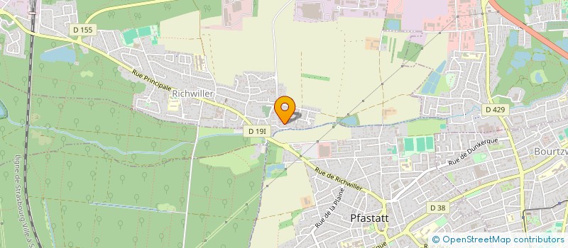 localisation de l'entreprise SCI LES DELICES DE MARIE  RICHWILLER