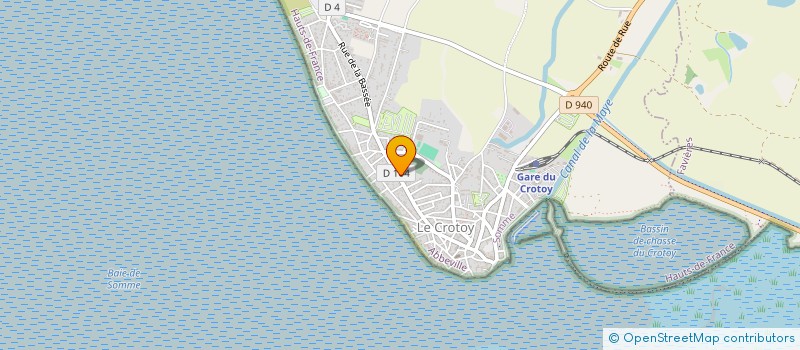 localisation de l'entreprise SCI LES DEMARET à LE CROTOY