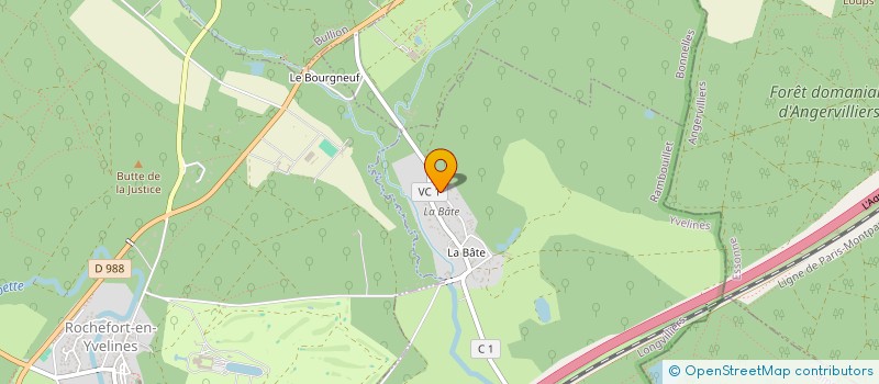 localisation de l'entreprise SCI LES DEMEURES DE CLAIREFONTAINE  LONGVILLIERS