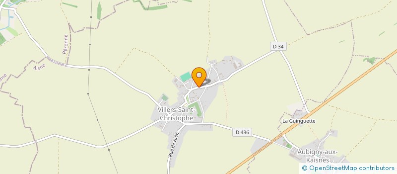 localisation de l'entreprise SCI LES DEMEURES DE SAMARA  VILLERS-SAINT-CHRISTOPHE