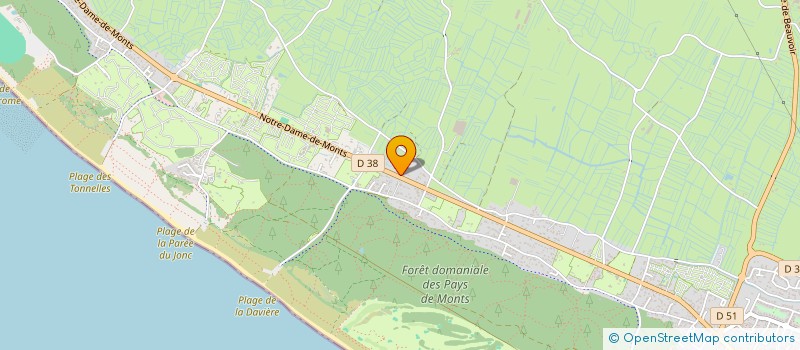 localisation de l'entreprise SCI LES DEMOISELLES  SAINT-JEAN-DE-MONTS