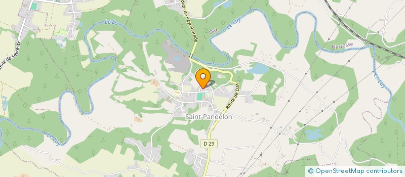 localisation de l'entreprise SCI LES DEMOISELLES  SAUBUSSE