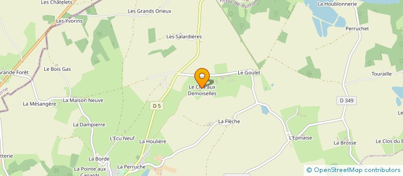 localisation de l'entreprise SCI LES DEMOISELLES DMLT à SAINT-VICTOR-DE-BUTHON