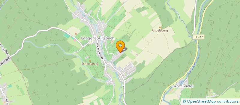 localisation de l'entreprise SCI LES DENTS  MORSBRONN-LES-BAINS