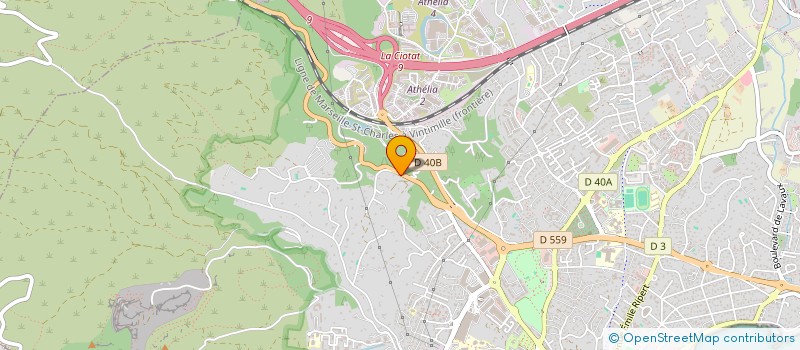 localisation de l'entreprise SCI LES DETTORI  LA CIOTAT