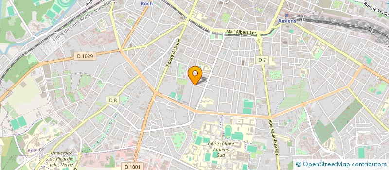 localisation de l'entreprise SCI LES DEUBES à AMIENS