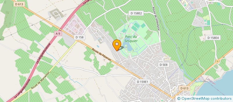 localisation de l'entreprise SCI LES DEUX ANES à MEZE