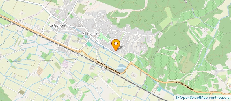 localisation de l'entreprise SCI LES DEUX BATISSES  VILLELAURE