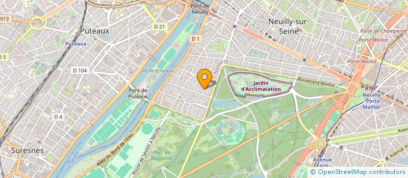 localisation de l'entreprise SCI LES DEUX C à NEUILLY-SUR-SEINE