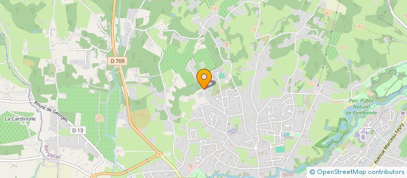 localisation de l'entreprise SCI LES DEUX CEDRES à BERGERAC
