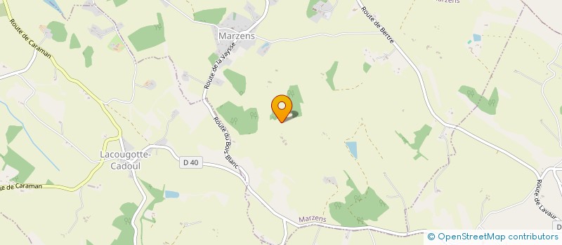 localisation de l'entreprise SCI LES DEUX CHENES  CABANES