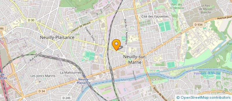 localisation de l'entreprise SCI LES DEUX CHEVALLIER à NEUILLY-SUR-MARNE