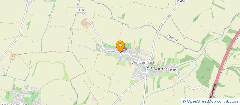 localisation de l'entreprise SCI LES DEUX CLES  WINTZENBACH