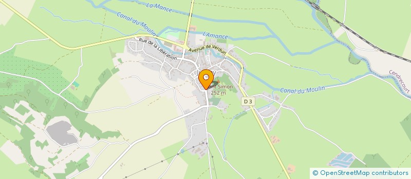 localisation de l'entreprise SCI LES DEUX CONTINENTS  JUSSEY