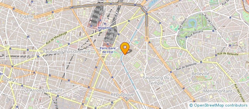 localisation de l'entreprise SCI LES DEUX ECLUSES  PARIS